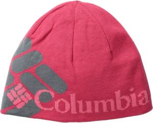 Columbia Youth Heat Beanie, Punch Pink/Grey Ash