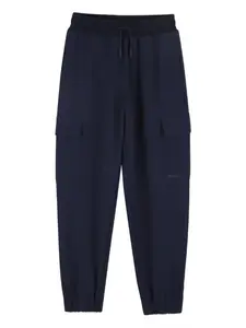 Спортивные брюки с карманами карго BOSS Kidswear, синий