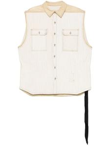 Жилет Рика Оуэнса DRKSHDW SL Tommy Jumbo Rick Owens DRKSHDW, белый