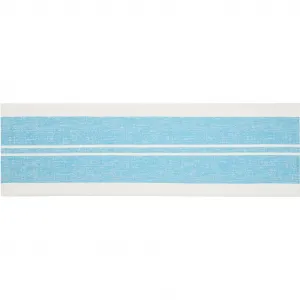 Дорожка на стол Java Gözze, белый/бирюзовый