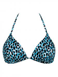 Верх бикини Sloggi Oberteil, цвет blau/schwarz