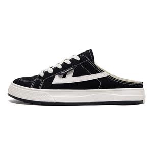 Кеды, скейтборд обувь женская низкая Warrior, черный