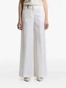 Брюки широкого кроя Peserico, белый