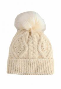 Шапка Next Beanie, Oatmeal/Beige