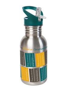 Geda Labels Маленькая бутылка для напитков 1х1, серебристого цвета, 500 мл