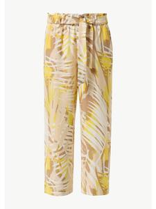 Брюки 12A9_желтые comma