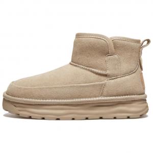 CAMEL Тёплые противоскользящие короткие зимние сапоги для женщин абрикос, цвет Apricot