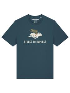 Рубашка Watapparel Stress To Impress, Petrol