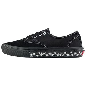 Vans Скейтбордные кроссовки Skate Authentic с низким верхом, устойчивые к истиранию, унисекс, черные, белые