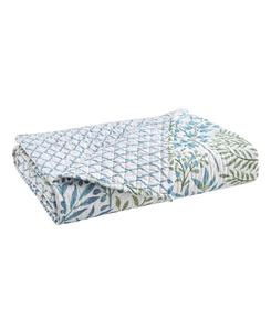 Двустороннее стеганое покрывало Английский лес, 50 x 60 дюймов Levtex, Green