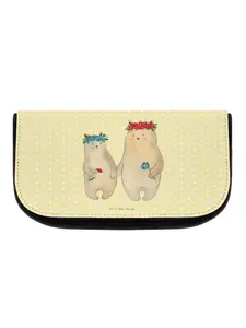 Косметичка Mr. & Mrs. Panda, желтый пастельный