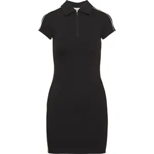 Платье с коротким рукавом Calvin Klein Jeans Punto Milano Shrunken, черный