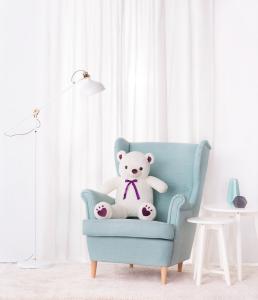 Gustaw Teddy Bear, большой мягкий мишка Valor Teddy Bear, 90 см, белый Miś Gustaw