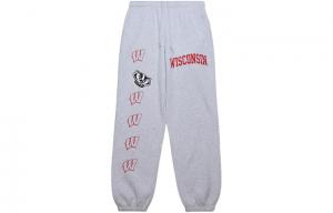 Mitchell & Ness X Knit спортивные штаны унисекс серые Travis Scott, серый