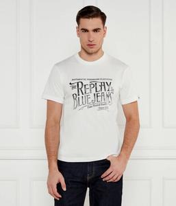 Футболка Replay хлопковая, белый