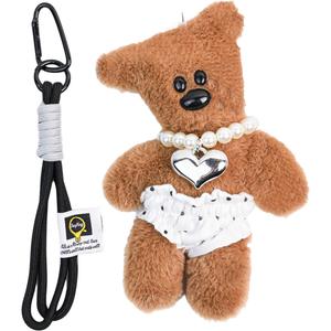 Брелок-ланyard случайного цвета плюшевый кукольный подвес высотой 14см X3COMMUNE