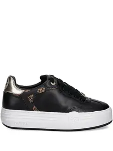 Кроссовки на платформе с логотипом GUESS USA, черный