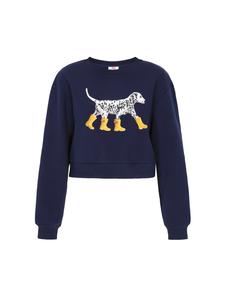 MyMo Женская толстовка темно-синего цвета