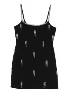 Платье мини с декорированными бретелями Simkhai, черный