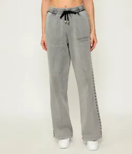 Спортивные штаны straight fit Just Cavalli, серый