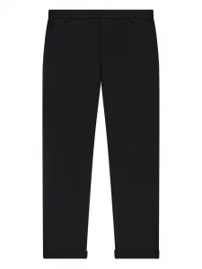 Брюки с подворотами Dondup, черный