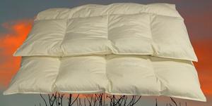 Пуховое 4-камерное одеяло 155x220 см 1600 г 60% содержание пуха Betten Hofmann