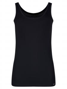 Skiny Майка 'Cotton Essentials' в черном цвете