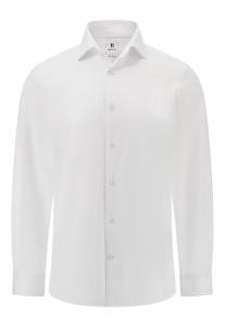 Рубашка на пуговицах классического кроя Boggi Milano, белый