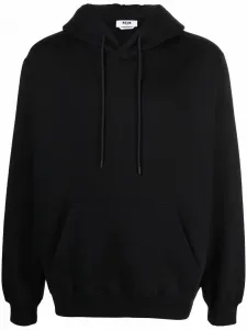 Худи с логотипом MSGM, черный