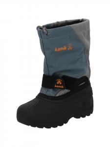 Зимние ботинки для штормовой погоды/серо-стальной/оранжевый Kamik