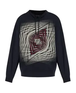 Толстовки и худи Emporio Armani, синий