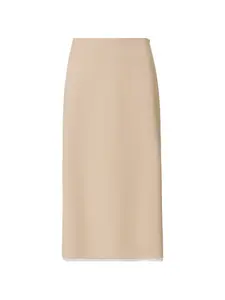 Миди-юбка на молнии Fabiana Filippi, нейтральный