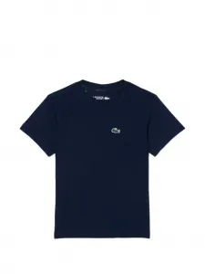 Футболка с логотипом Lacoste Kids, синий