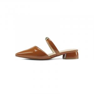 FIVE PLUS Женские антибактериальные тапочки с закрытым носком красные, цвет Red