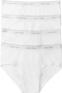 Мужские трусы Calvin Klein Cotton Classics, 5 пар, White (4 Pack)
