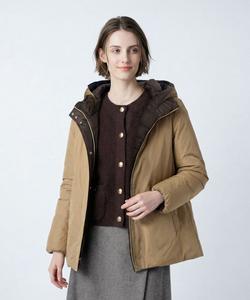 Короткое пальто «Герминовый пух»