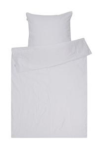 Постельное белье из сатина, однотонное, включая наволочку SCHÖNER WOHNEN KOLLEKTION, цвет Gesamt Breite Weiss