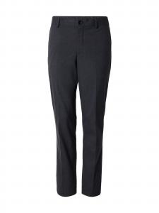 SELECTED Брюки 'SLHLIAM' в цвете антрацит, зауженные, со складками