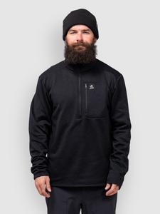 Флисовая куртка Jones Snowboards Flagship Rec Grid Fleecejacke, stealth black