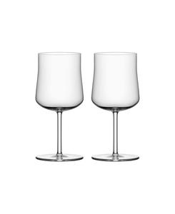 Неформальный набор бокалов, 2 штуки Orrefors, прозрачный