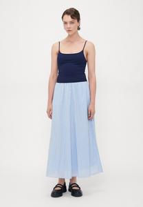 Платье Gap Tall MIXED MEDIA DRESS, Blue /Blue