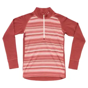 Футболка с длинным рукавом DEVOLD OF NORWAY Signature Merino 230 half zip, красный