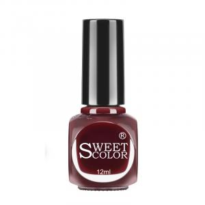 SweetColor Лак для ногтей Water Based Odorless Elegance Premium SH510/Salmon Pink 12мл