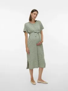 Трикотажное платье Mamalicious, Sea Spray Stripes:Birch
