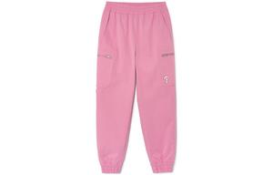 Повседневные брюки женские розовые MLB