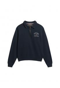 Толстовка Superdry, темно-синий