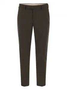 Строгие брюки Dieci Pt Torino, коричневый
