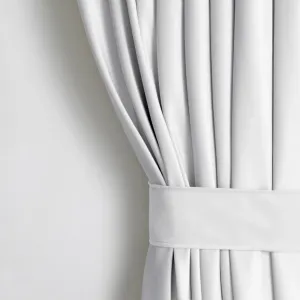 Бархатная штора 140x245 см, белая 140X245 AmeliaHome