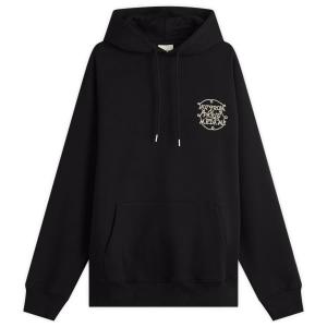 Толстовка с плетеным лозунгом Drôle De Monsieur, черный