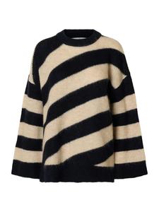 SELECTED Свитер 'SLFALMINA' в ночном синем